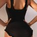 Aria Basics 2024 Spring/Summer New Style Sexy Strapless Dress With Small Flutter Sleeves, European American Style, Fashionable_ecoleips.com