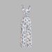 Women's Clothing Summer Floral Print Camisole Two Piece Set Women's Fashion Style Casual Sleeveless Jumpsuit_ecoleips.com