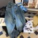 Women's Clothing Design Leather Label High Waist Mopping Small Jeans For Women Autumn And Winter Loose Wide Leg Versatile Casual Straight Trousers_ecoleips.com