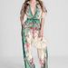 Women's Floral Print Jumpsuit – Sleeveless, High-Waisted & Slimming For Spring Elegance_ecoleips.com