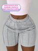 Women's Clothing Women's Casual Pants Drawstring Elastic Waist Shorts Breathable Comfortable Stylish Spring Summer Autumn Winter_ecoleips.com