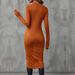 Voya Women's Versatile Commuting Style T-shirt For Spring And Summer, Round Neck And Extended Length, Hip Covering Top_ecoleips.com