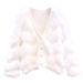 Women's Soft Fleece Cardigan – Cozy V-Neck Knit Sweater For Autumn & Winter_ecoleips.com