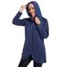 Arabic Women's Hui Ethnic Sports Top Muslim Solid Color Hooded Sweatshirt Y022_ecoleips.com