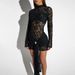 Women's Clothing Sexy Slim Lace Women's Dress New Long Sleeved See Through Hot Girl Tight Pleated Hip Skirt_ecoleips.com