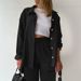 Women's Clothing Wrinkled Lapel Long Sleeved Shirt Trousers Fashion Casual Suit Female Cardigan_ecoleips.com
