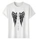 Women's T-Shirts Tshirt Muscle Freaks Alas Estilo Angel Wings Men's T-shirt_ecoleips.com