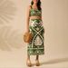 Women's Sexy Printed Suspender Long Skirt Set European American Summer Fashion Cross Border Amazon Clothing_ecoleips.com
