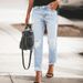 New Denim Temperament Ripped Trousers Wish Internet Celebrity Women's Casual Trousers_ecoleips.com