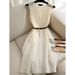 Women's French Style White Dress - Summer Slim Fit Casual Elegant Midi Dress (High-End Quality)_ecoleips.com