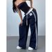 Women's Clothing Digital Printing Casual Pants New Loose Trend Long Pants_ecoleips.com