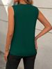 K New Pure Color Round Neck Sleeveless Loose T-shirt Shirt Vest Female. No Bags Or Other Accessories_ecoleips.com