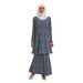 2025 New Malaysian Muslim Printed Set Dress_ecoleips.com