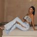Diamond-Embellished Wide-Leg Jeans – Sexy Side Cutout, Relaxed Mid-Rise Fit, Long Flowy Silhouette (Y2K Aesthetic, Trendy Statement Pants)_ecoleips.com