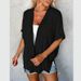 2026 European And American Cross-Border New Women's Casual Solid Color Blouse Shirt_ecoleips.com