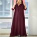 Bohemian Cotton Linen Long Dress With Flared Hem – Elegant Ethnic Style Loose Fit Tunic For Women_ecoleips.com