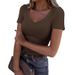 New Hot Selling Women's Slim Fit T-Shirt Sexy V Neck Long Sleeve Casual Top Style Threaded Stripes_ecoleips.com
