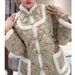 girl Plus Size Women's Year Chinese Winter New National Style Slimming Northeast Floral Cotton Jacket Women_ecoleips.com