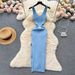 YuooMuoo Chic Fashion Sexy Wrap Hips Split Knitted Autumn Dress Women Slim Elastic Bodycon Long Dress Streetwear Outfits Vestido_ecoleips.com