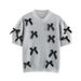 Butterfly Knot Sweater – Cropped Ribbed Pullover | Minimalist Elegance With Edge_ecoleips.com