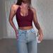 Women's Summer Fashion Hot Girl Tie-Up Inner Strapless Short Vest Top New Clothing_ecoleips.com