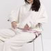 Trendy Hooded Sweatshirt & Jogger Set – Streetwear Casual Outfit (White/Black/Beige/Pink) Fashion Trends_ecoleips.com
