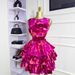 Women's Sleeveless Tiered Mini Dress – Corset Waist Ruffled Hem Bodycon Party Dress_ecoleips.com