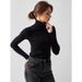 High-Necked Knit Sweater, Autumn Knit Top, Wholesale High-Necked Pullover_ecoleips.com