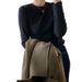 Women's Autumn And Winter 2025 New Slim-fit Foreign-style Polished T-shirt Versatile Long-sleeved Inner Top_ecoleips.com