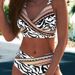 Women's Clothing Swimsuit Sexy Gathered Hot Split Swimsuit_ecoleips.com