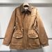 Retro PU Suede Zip-Up Trench Coat For Women – Oversized Streetwear Jacket With Stand Collar In Wine/Brown/Taupe, Fall Layering Essential_ecoleips.com