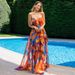Women's Ruffled One Piece Swimsuit Fit Beach Set For Vacation Sexy Simple Polyester Nylon Summer Swimsuit_ecoleips.com