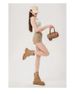 Large Size Spice Girl High Waist Double Button Hip Denim Shorts Women's 2026 Summer New Khaki Skinny Hip Hot Pants_ecoleips.com