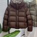 New Winter Puffer Jacket Women's Short Hooded Coat, Oversized Bubble Quilted Outerwear, Thickened Warm Polyester Filling, Casual Streetwear_ecoleips.com