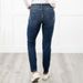 Women's Clothing Jeans Large Size Elastic Slim Fitting Pencil Pants Straight Denim Trousers_ecoleips.com