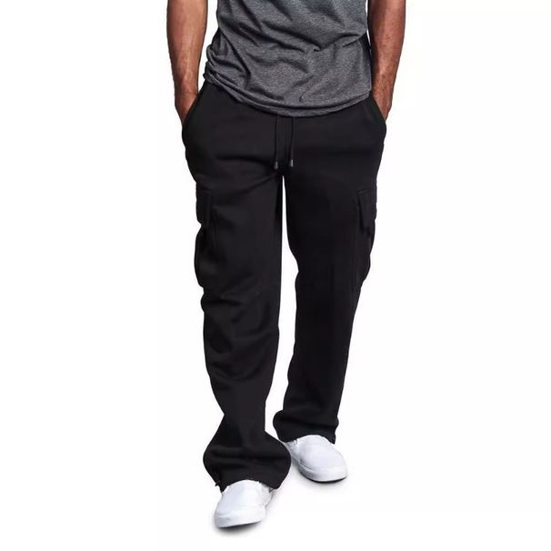 Cross-Border Foreign Trade European And American Style Casual 2024 New Men's Multi-Pocket Design Sense Niche Loose_ecoleips.com