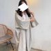 Women's Clothing Large Size Casual Cardigan Robe_ecoleips.com