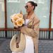 ZA Best-selling Cross-border Foreign Trade European And American Style Women's Suede Wide-shoulder Jacket_ecoleips.com