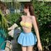 Women's 3-Piece Swimsuit Push-Up Effect Sweet Chic Separate Bikini for Beach Pool Vacations_ecoleips.com
