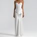 Women's 2 Piece Sexy Solid Color Strapless Belted Ruched Bodycon Maxi Dress Set – Elegant Party Gown_ecoleips.com