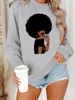 Trendy Portrait Print Long-Sleeve Sweatshirt – Women's Fashion Crewneck, Artistic Graphic Tee, Euro-American Streetwear (S-XXL)_ecoleips.com