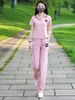 Women's Clothing Women's Summer Fashionable Sportswear Two Piece Set Casual Wide Leg Pants Stylish For Formal & Casual For Women_ecoleips.com
