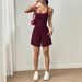 European And American Cross-Border 2026 New Women's Casual Strapless Jumpsuit Summer Loose Shorts_ecoleips.com