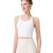 European And American Style Solid Color Strap Fitness Vest Cross Back Slim Fit Sports Bra Yoga Wear For Women_ecoleips.com
