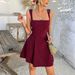 Diyun Cross-Border 2025 Spring Summer New European And American Elegant Style Solid Color Foreign Trade Strap Short_ecoleips.com