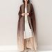 New Muslim Robe For Women, High-end, Loose Fit, Large Collar, Fashionable Gradient, Middle Eastern Women's Long Dress_ecoleips.com