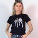Retro Y2K Millennium Style White Short-sleeved T-shirt For Women, Summer European And American Hot Girl Off-shoulder_ecoleips.com
