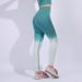 Women's Clothing Fitness Suit Shark Thick Gradient Hollow Running Yoga Suit_ecoleips.com