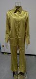 2025 New Fashion Plus Size Women's Satin Loose Casual Two-Piece Set_ecoleips.com