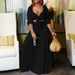 Women's Clothing women's summer fashion casual street suit pleated sexy solid color foreign trade two piece suit_ecoleips.com